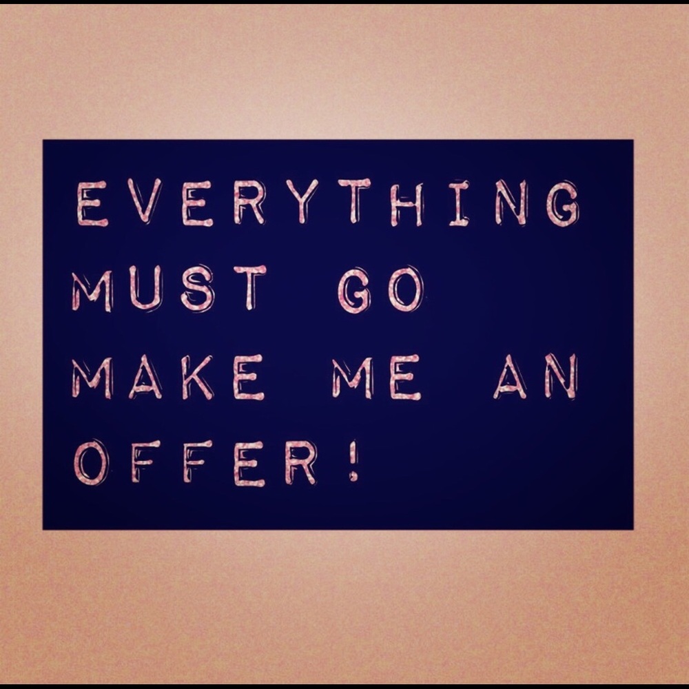 Make me an offer!